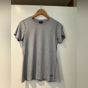 Grey north face athletic tshirt size small, very comfy